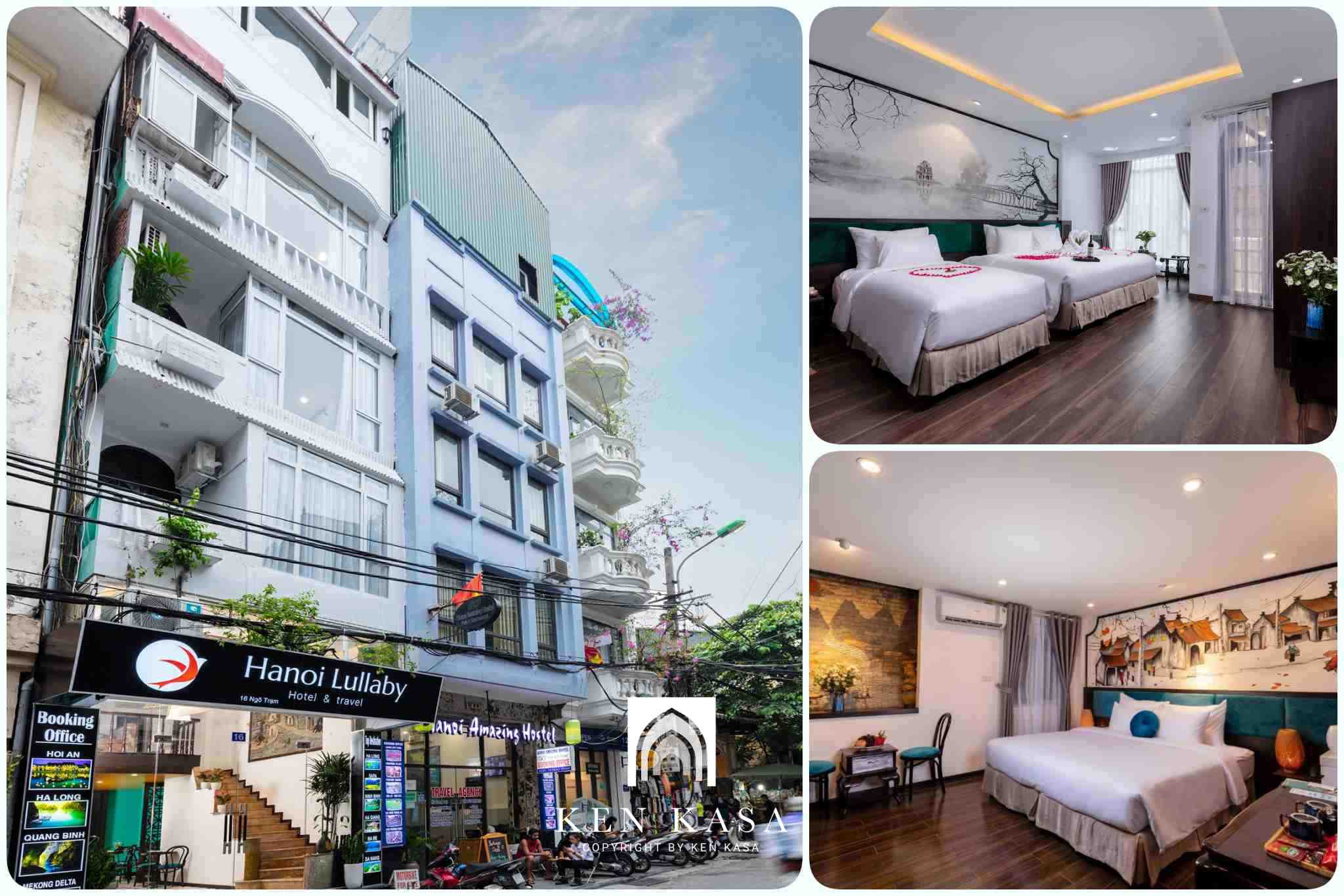 Thiết kế ngoại thất tại Ha Noi Lullaby Hotel & Travel 